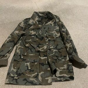 Woman’s camo jacket from forever 21